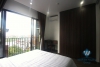 New lake view  one bedroom apartment for rent in To Ngoc Van street, Tay Ho district, Ha Noi